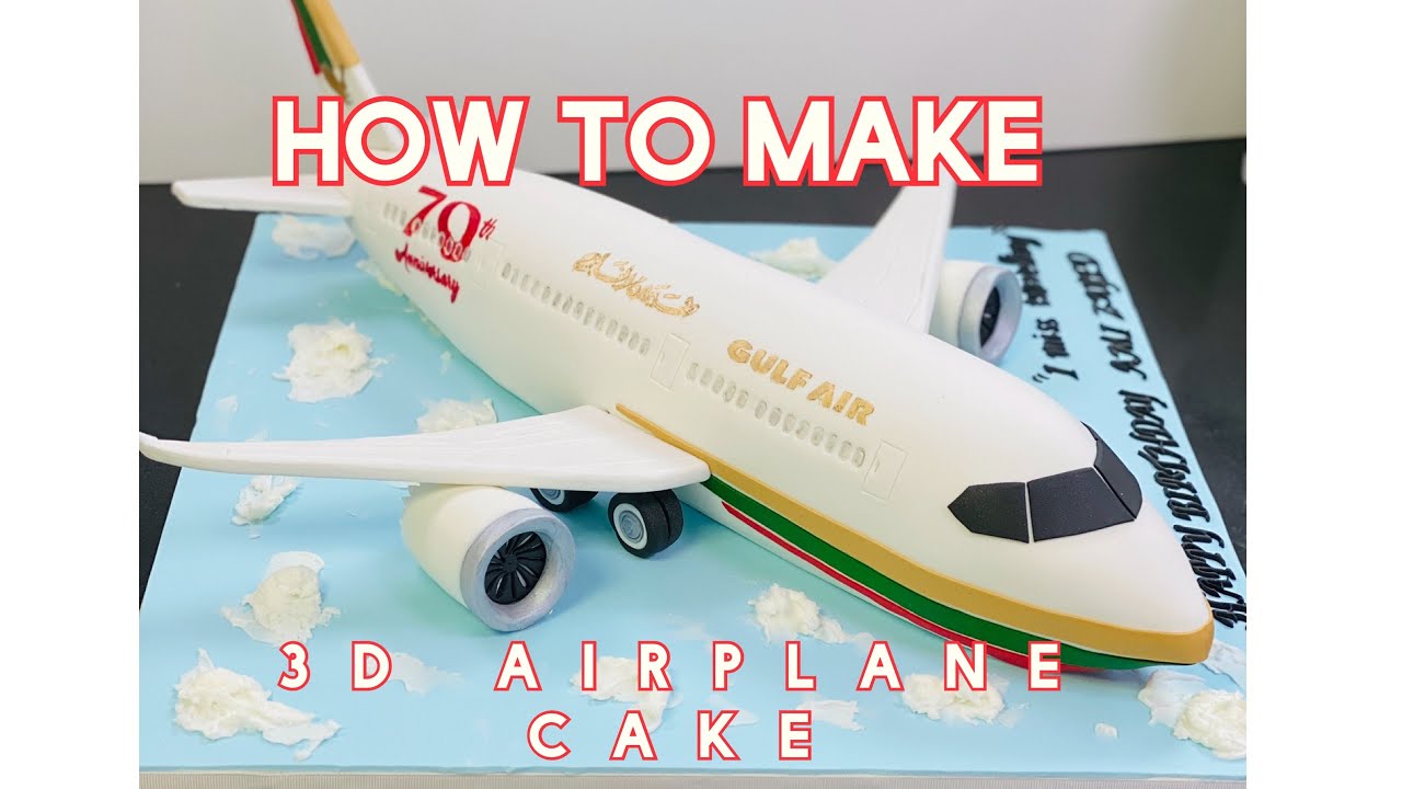 How to make Airplane Cake @sw8artvale