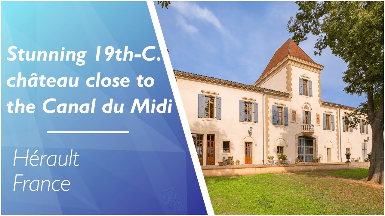 Gorgeous 19th-Century château set close to Béziers and the Mediterranean sea - Ref.: 110795CG34