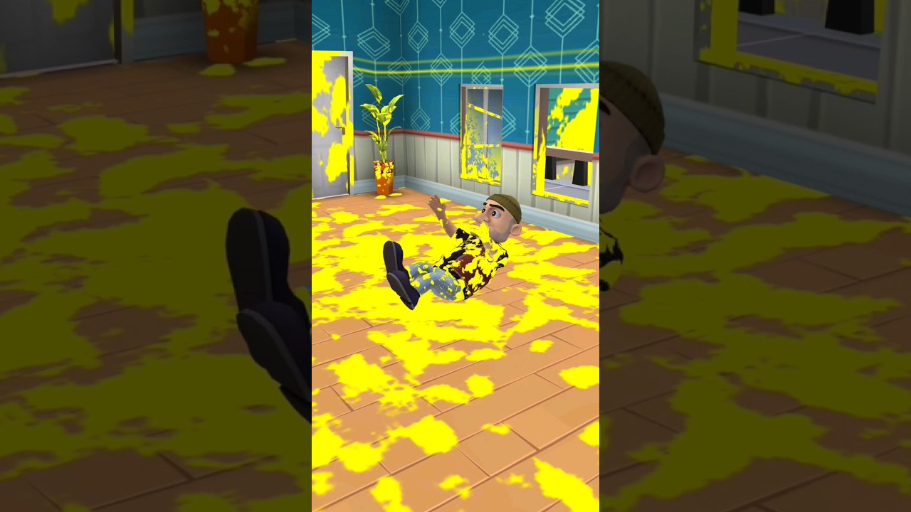 Save the House | Scary Robber | New All Levels GamePlay #scaryrobber #scaryteacher #shorts #short