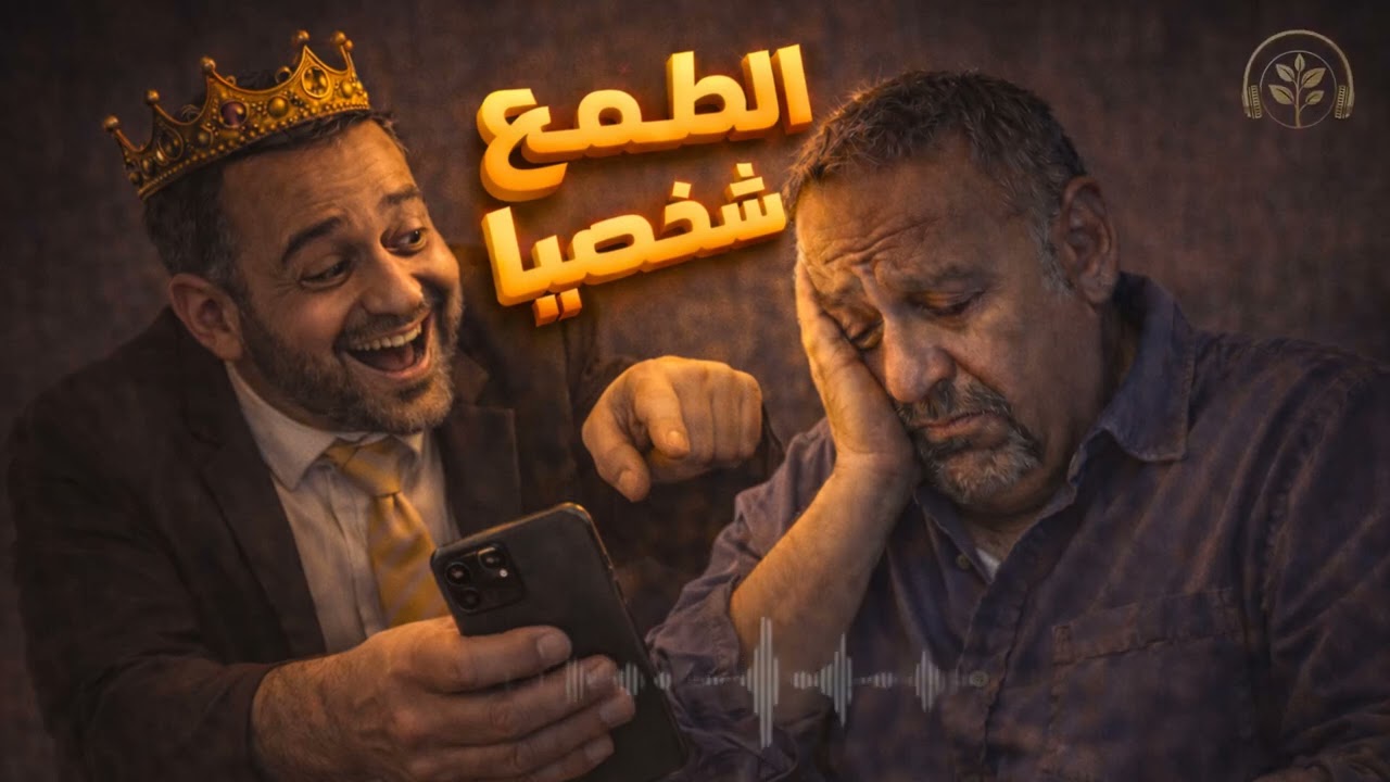 الطمع شخصيًا | القعدة اللي بتسرق رضاك