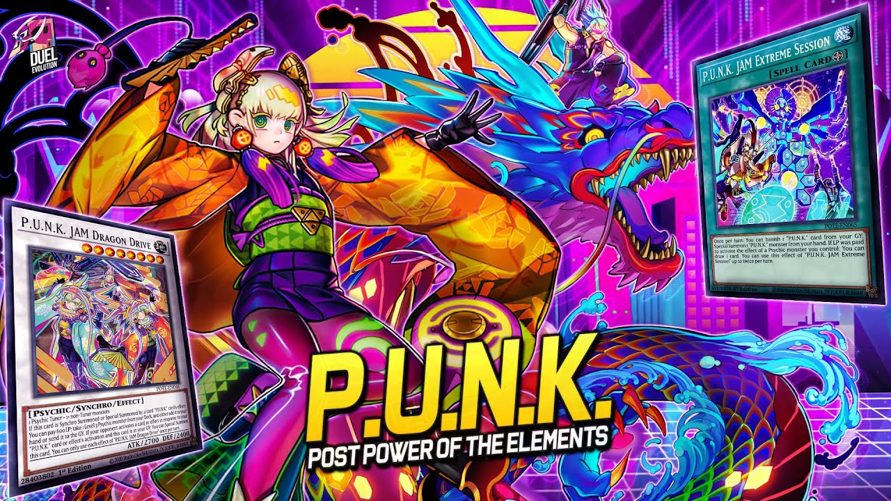 P.U.N.K.  Deck 2022   | Replays 🎮 + Decklist ✔️ | Edopro