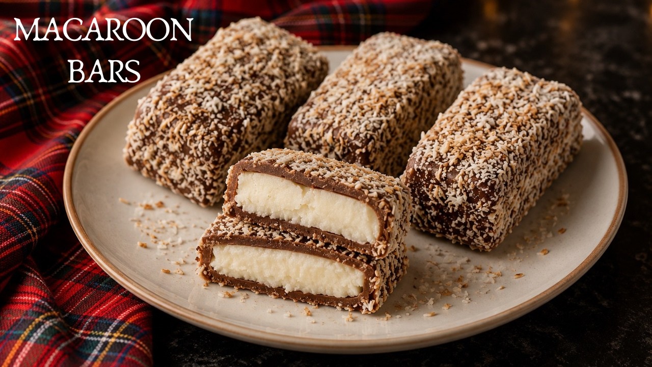 Scottish Macaroon bar recipe | Retro Sweets