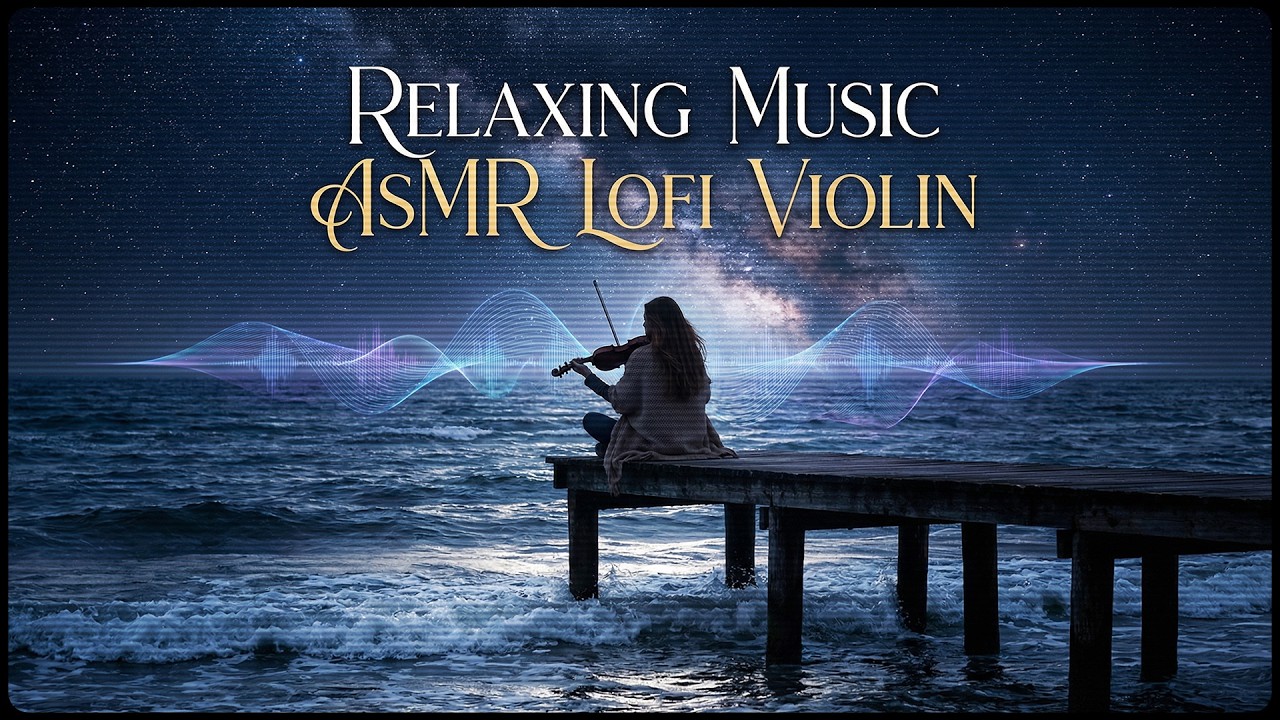Lofi Violin ASMR: 1-Hr Deep Focus & Relax 🎻