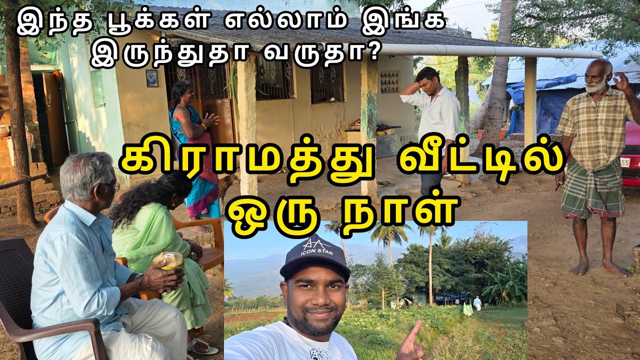 மனநிம்மதி தரும் கிராமத்து வாழ்க்கைமுறை |திண்டுக்கல் |ஆடு மாடு கோழிகளுடன் சந்தோசமும்|