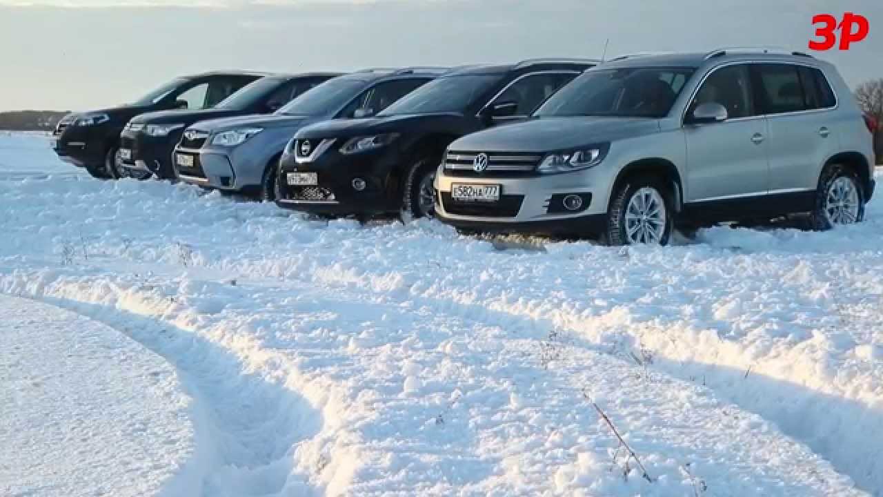Nissan X-Trail 2014 против одноклассников: большой тест