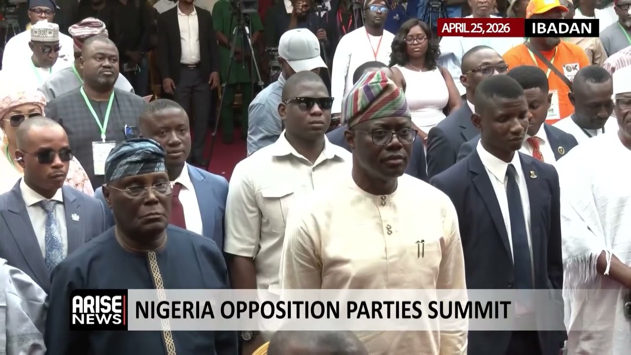 NIGERIA OPPOSITION POLITICAL PARTIES SUMMIT