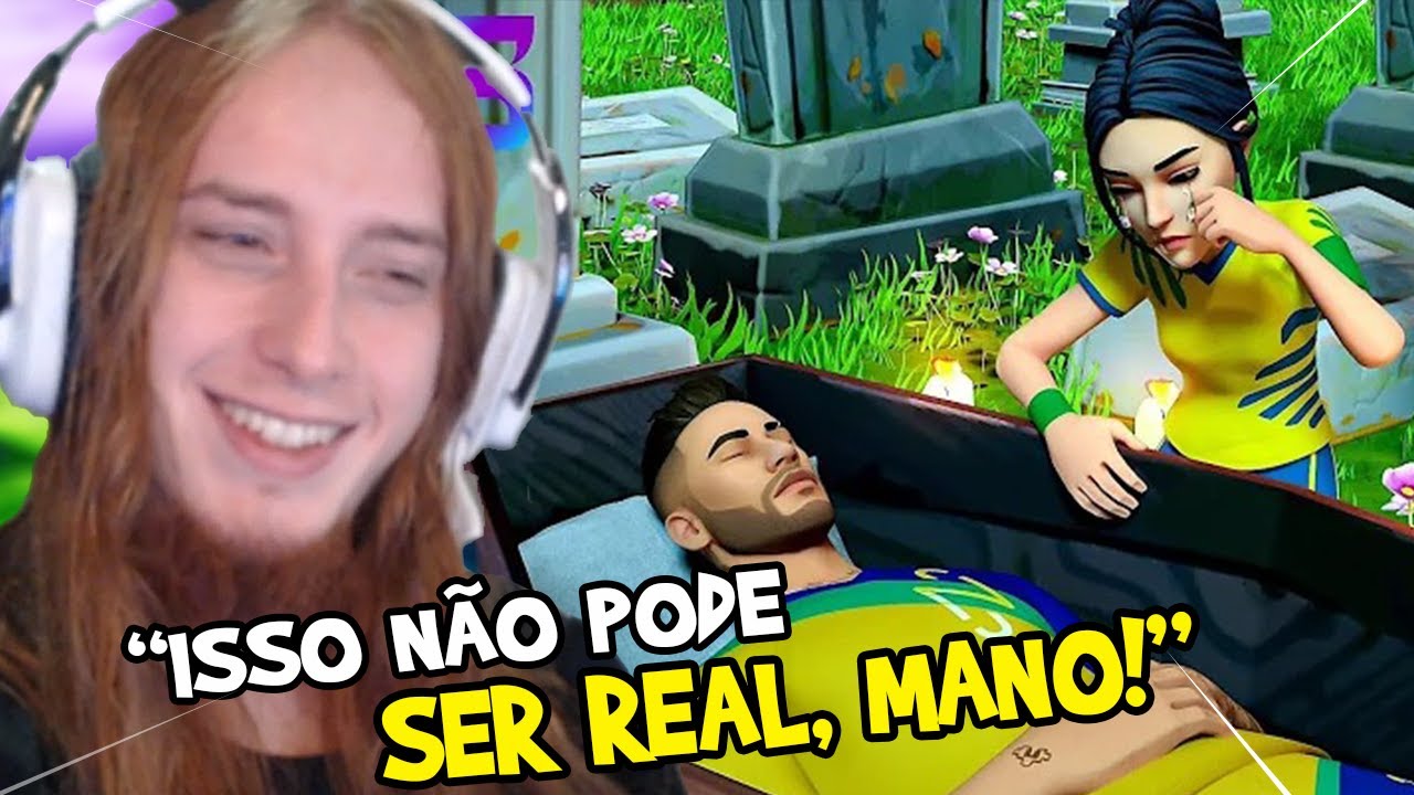 DARK VÊ MEMES DE FORTNITE E SE IMPRESSIONA COM DESTINO DE NEYMAR!