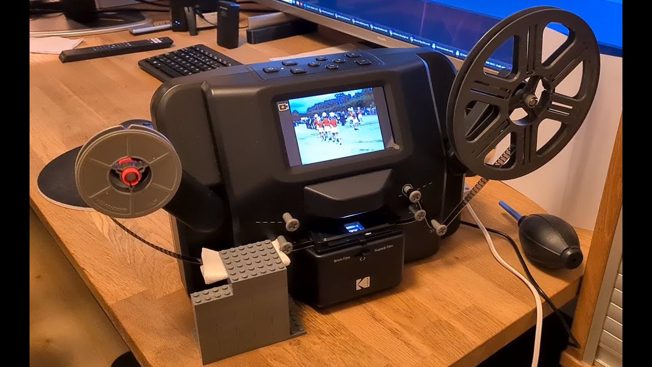 How to use Kodak Reels to digitalize Super 8 film with Sound
