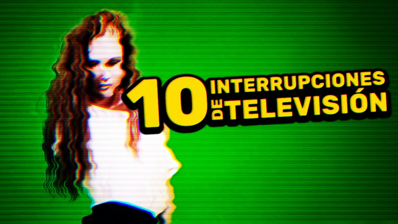 10 INTERRUPCIONES DE TELEVISION EN VIVO