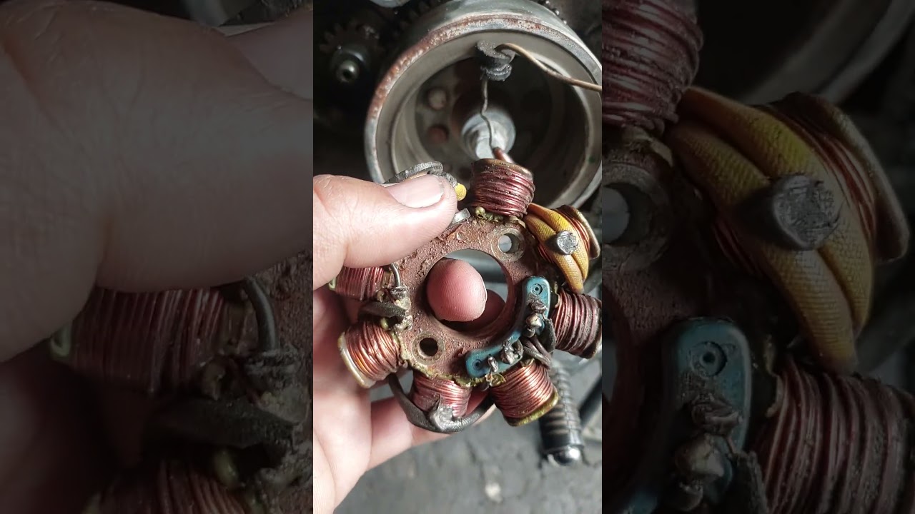 Bajaj Pulsar 150 bike magnet coil problem
