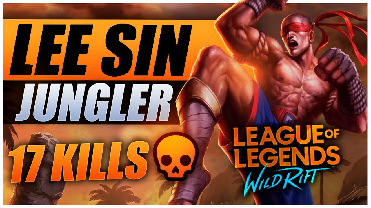 DEI UMA AULA DE JUNGLE NESSA PARTIDA DE LEE SIN l Challenger RANKED Gameplay LoL Wild Rift PT-BR
