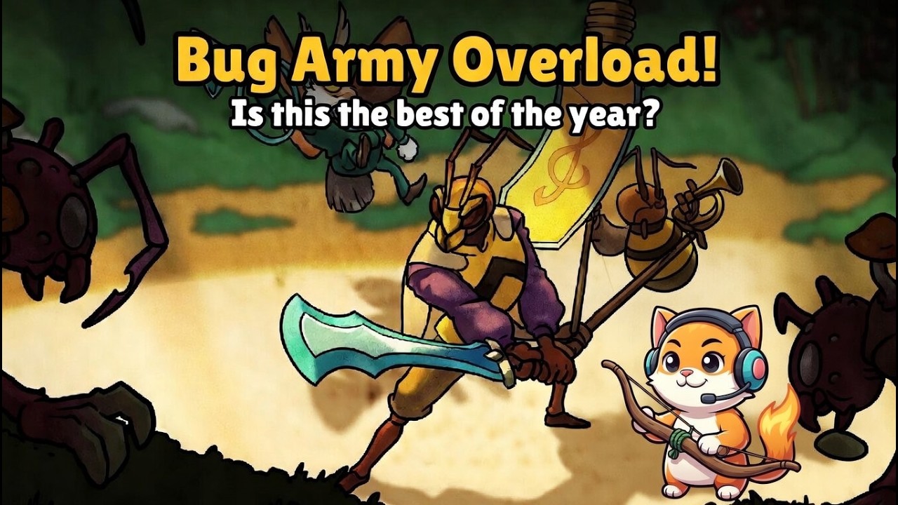 BUG ARMY POUNDS EVIL MUSHROOMS! Hive Blight