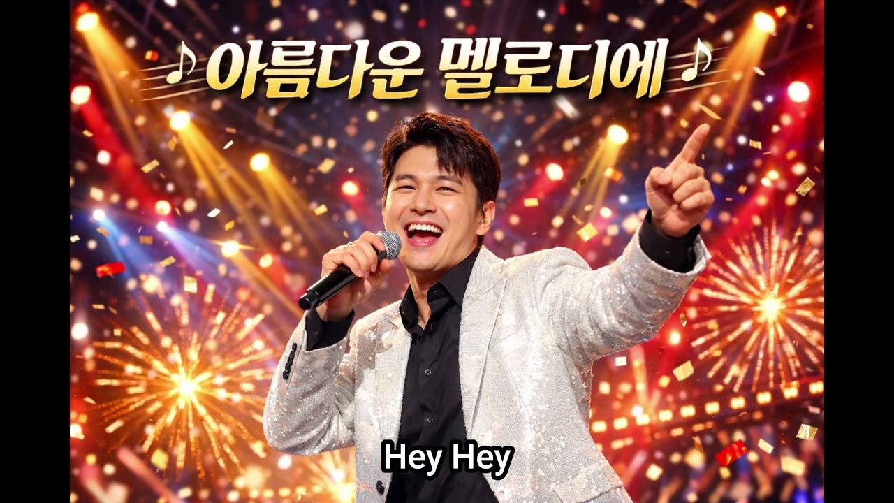 아름다운 멜로디에 🎤 흥 폭발 트로트 무대 | 신나는 인생 응원가 | AI 음악