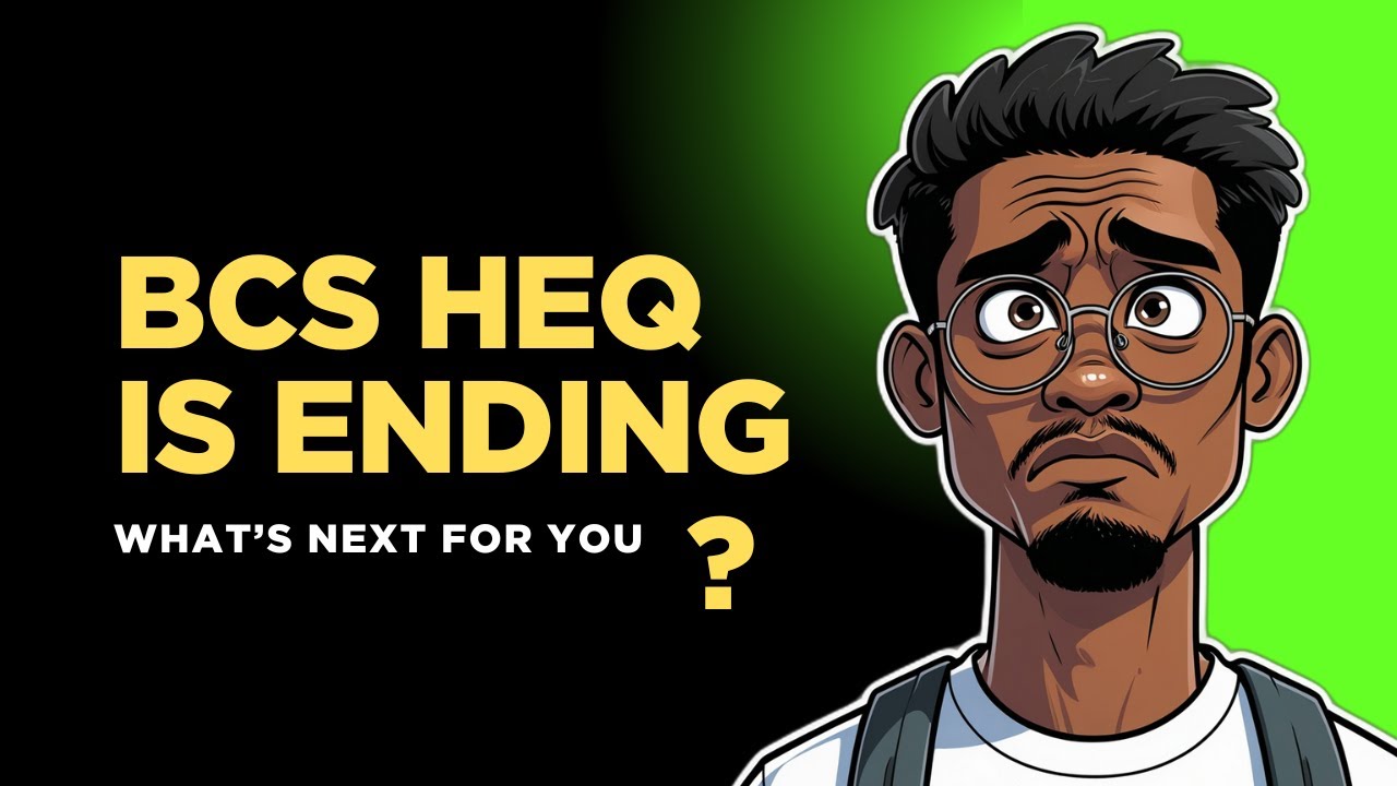 The BCS Higher Education Qualifications Program is Ending. What Next?