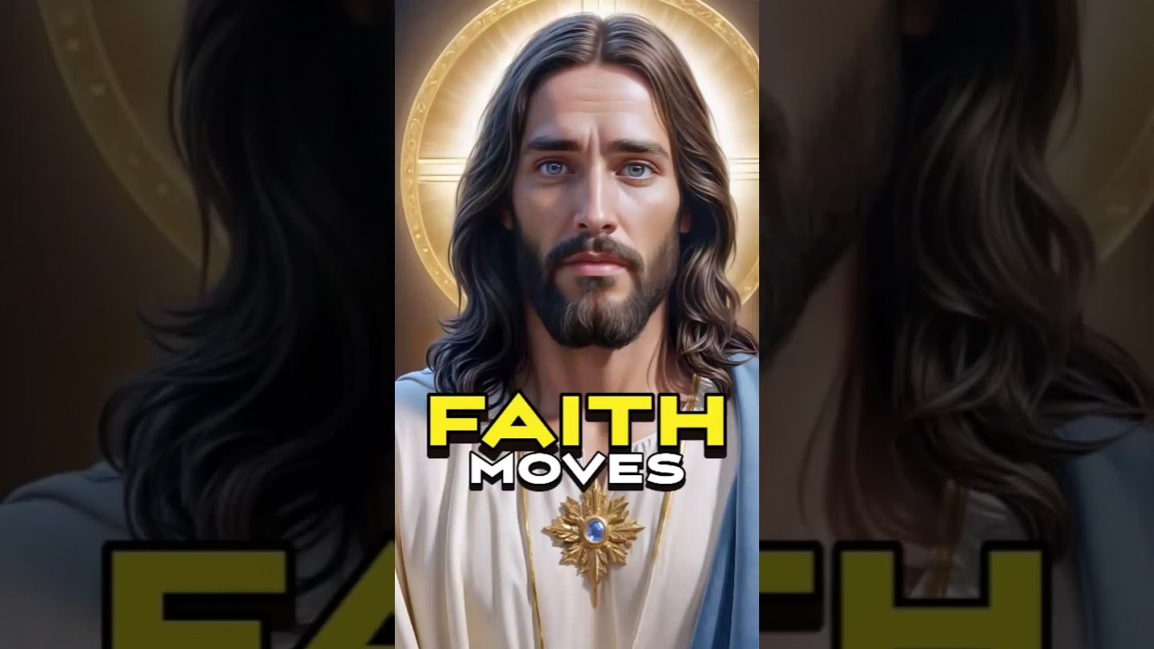 Faith Moves Mountains: Embrace the Power of Belief #jesus #spirituality #faith