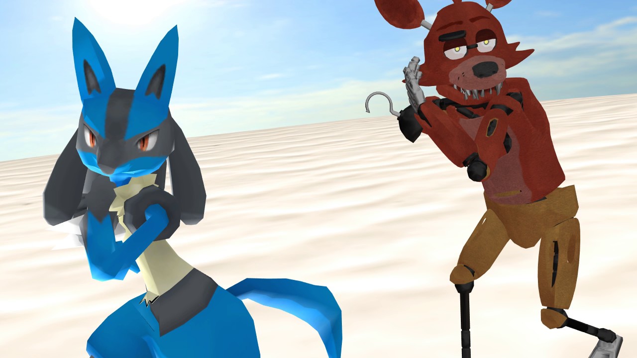 {MMD} Lucario / Foxy | Little Apple
