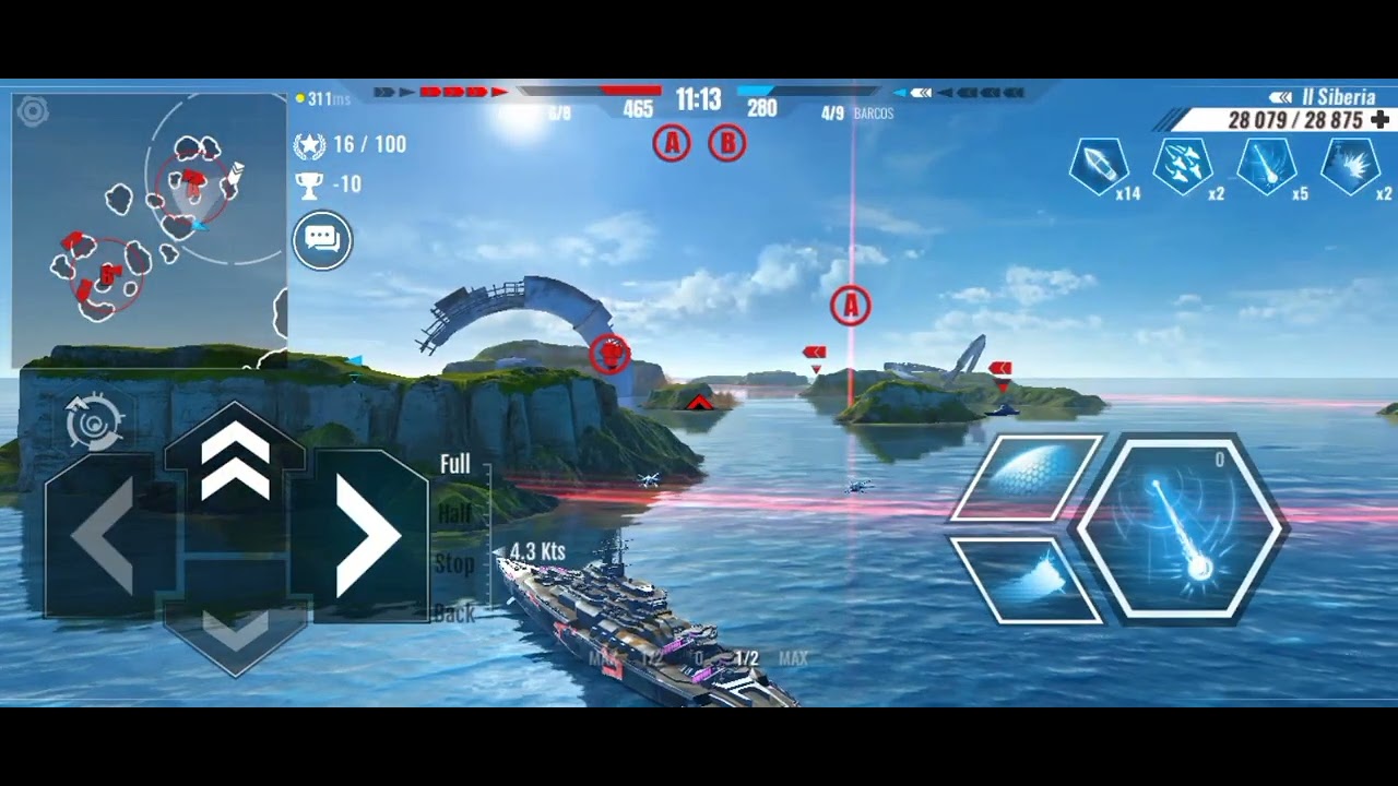 Pacific Warships • Batalla de Clasificación ⁸