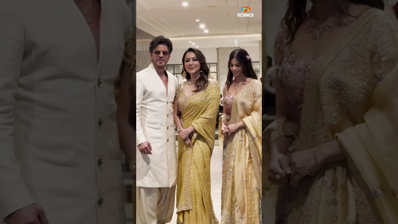 Король Кхна прибыл на свадьбу Арджуна Тендулкара, словно королевская особа, вместе со своей бегум...