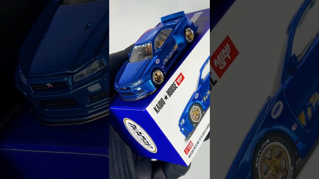 Mini GT R34 Kaido House Shinjuku V2 &ndash; Limited 1:64 Diecast #minigt