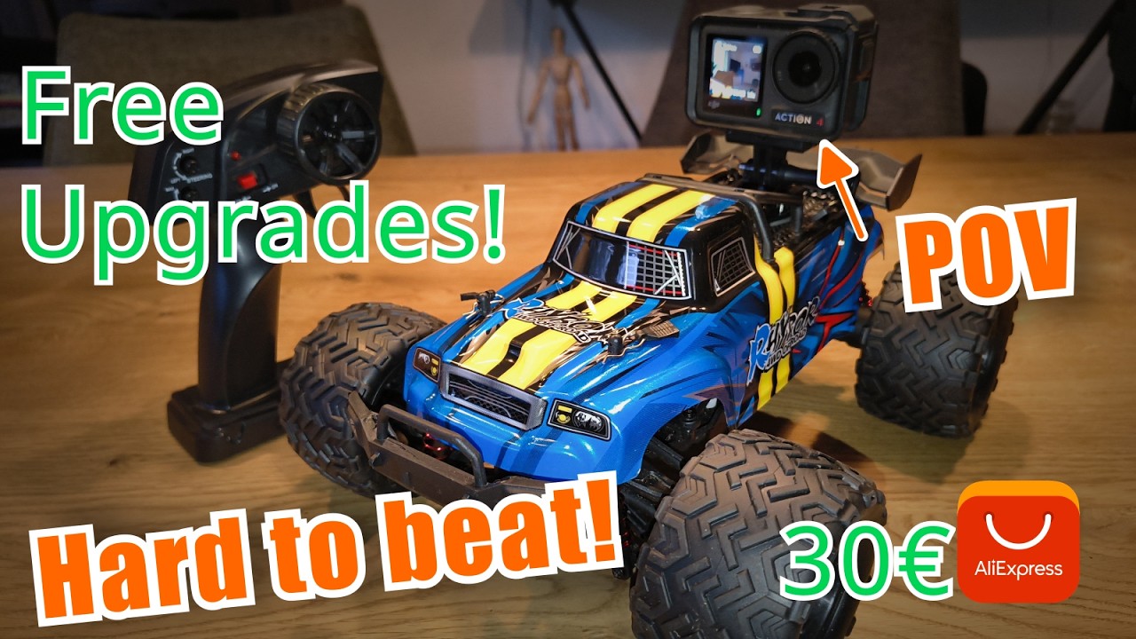 Rhybor 4WD RC Car DEERC 9500 E Test and Upgrades!
