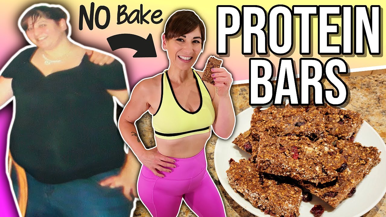 This Healthy NO BAKE Protein Bar Saved My Life (130 Pound Weight Loss)