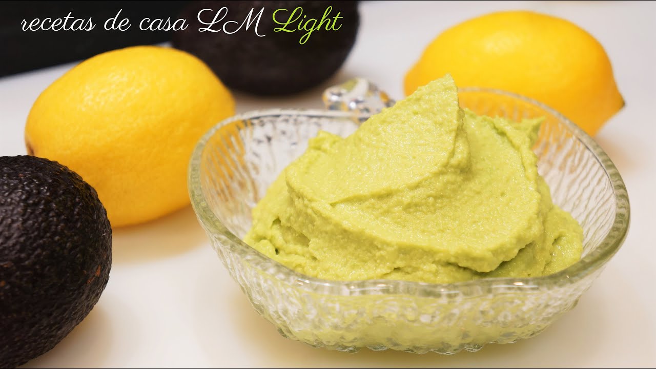 CREMA DE AGUACATE LISTA EN   1 MINUTO &  AVOCADO CREAM