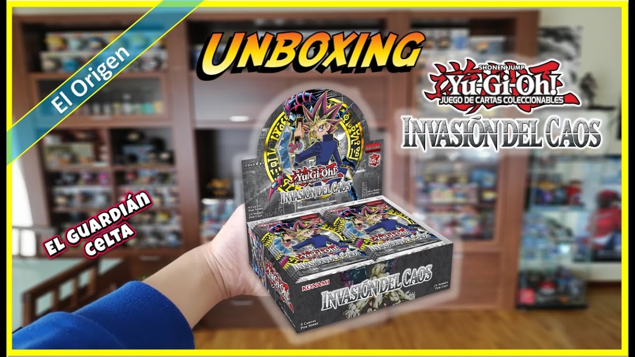 Unboxing Yu-Gi-Oh! JCC Invasión del Caos - Reviviendo el Origen del juego.