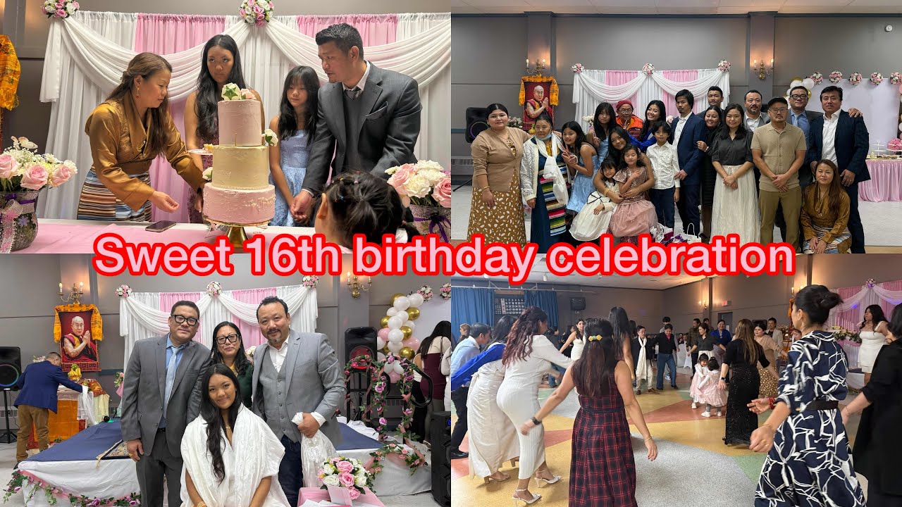 Sweet 16 Moments: Cake Cutting & Scarf Ceremony Full of Love #birthdaycelebration #tibetanvlogger .