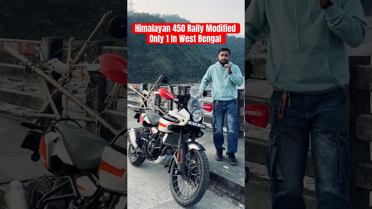 Royal Enfield Himalayan 450 Rally Modified | Best Accessories For Himalayan 450 