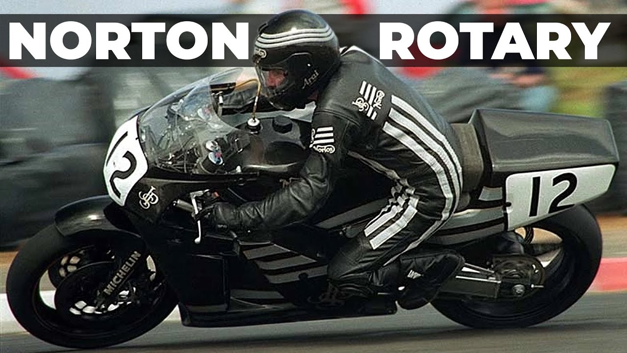 NORTON RCW588 ROTARY - ВСТРОЕННЫЙ - *СЫРОЙ ЗВУК* - Роберт Данлоп!