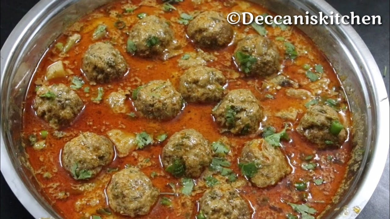 Kofte ka Khorma Recipe || Meatballs Curry |Kofta Curry