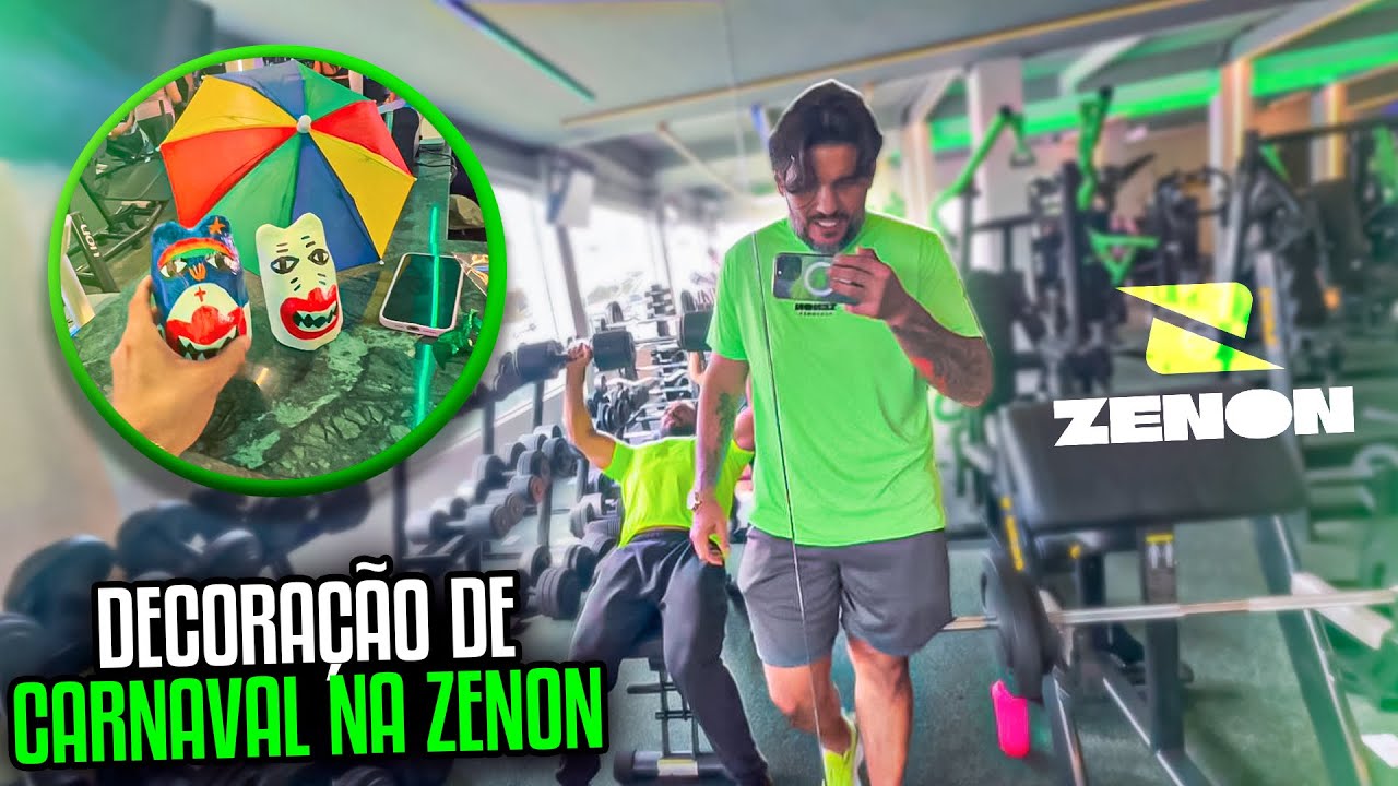 DECORAÇÃO DE CARNAVAL DA ZENON ACADEMIA | ZENON ACADEMIA 
