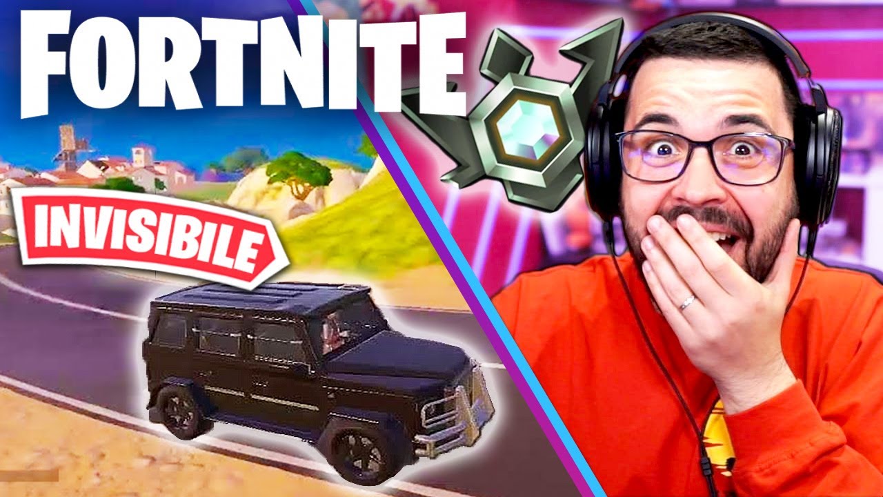 Ho Scoperto il bug della macchina invisibile ! - FORTNITE