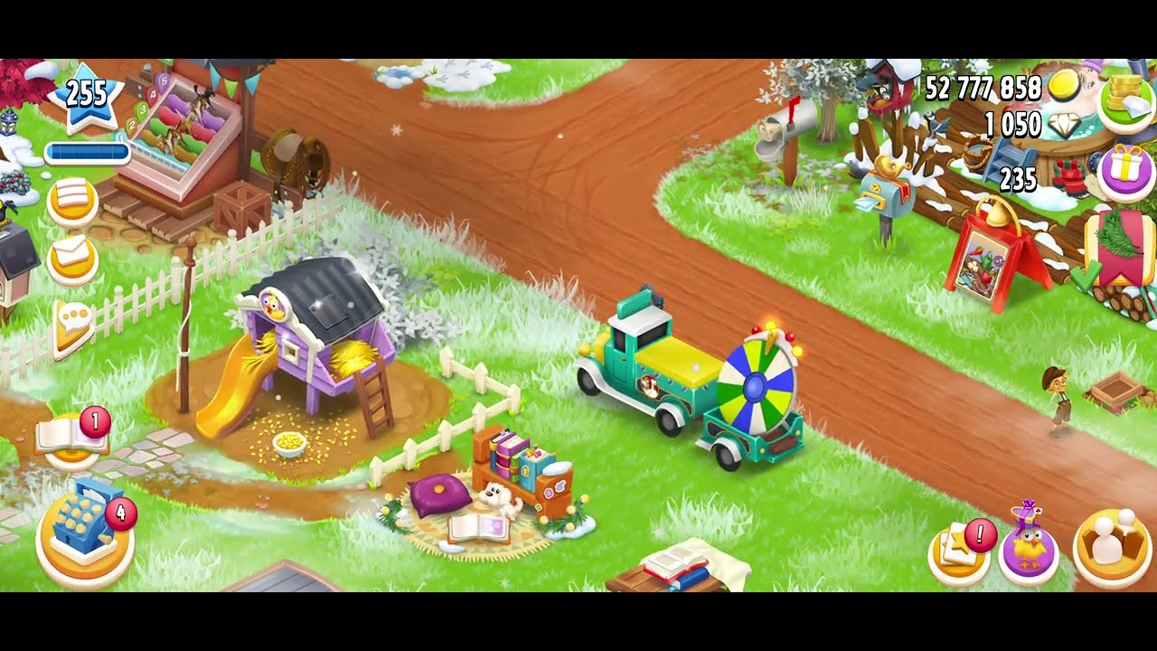 Jogando hay day 