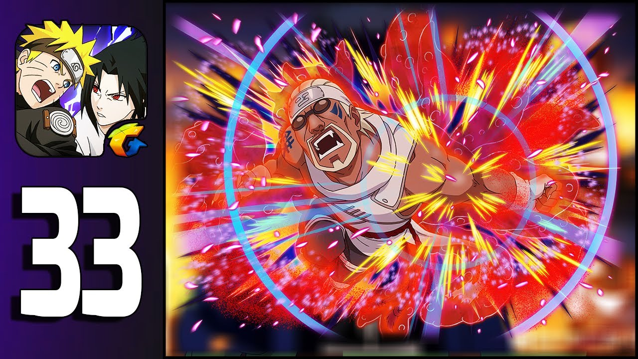 Naruto Online Mobile - Killer Bee Samehada Gameplay