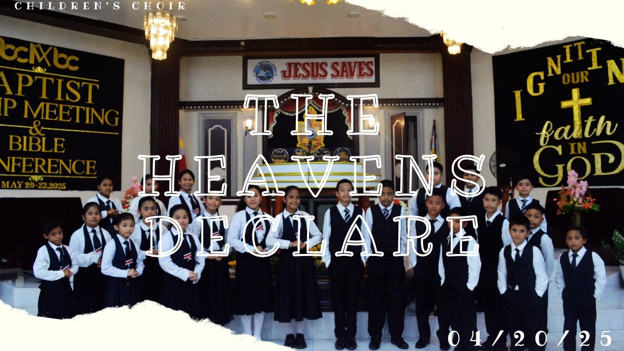 The Heavens Declare (BBC Children's Choir)