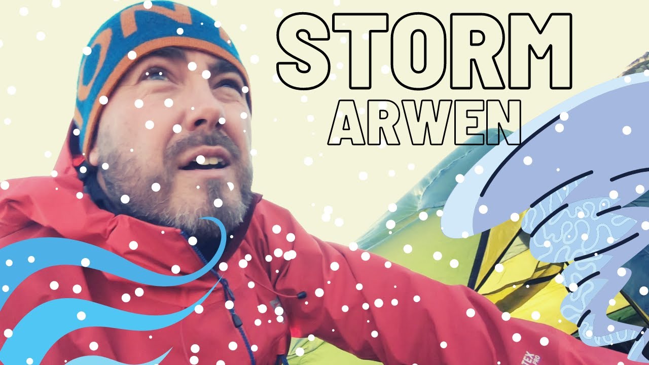 Wild Camp in Storm Arwen with destructive winds - Disaster on the Mountain & harsh lesson learned