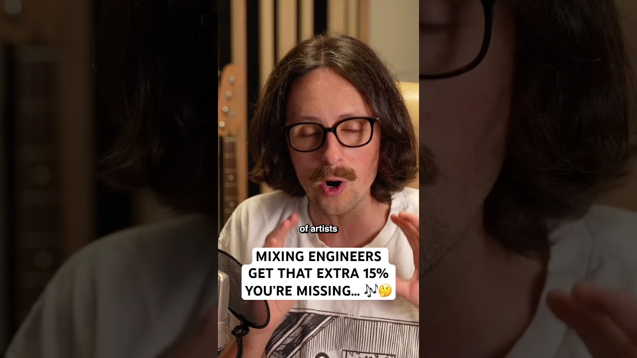 Recording artists NEED to understand this. 🎶🤔 #recordingartist #indieartist #mixingengineer