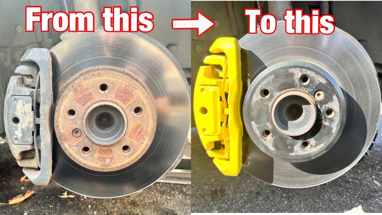 How To Paint Your Calipers The Quick & Easy Way!!