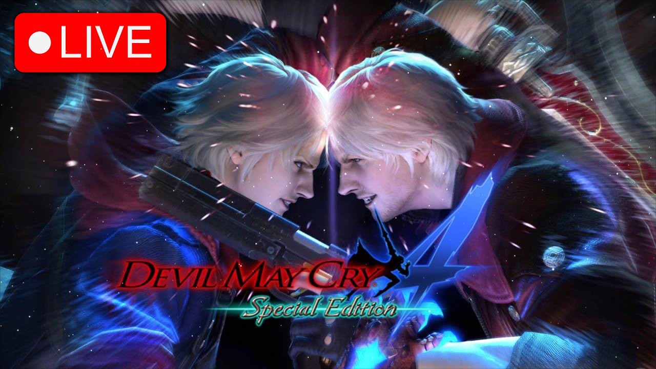 first time trying Devil May Cry 4 🔴LIVE 🔴 Day 2