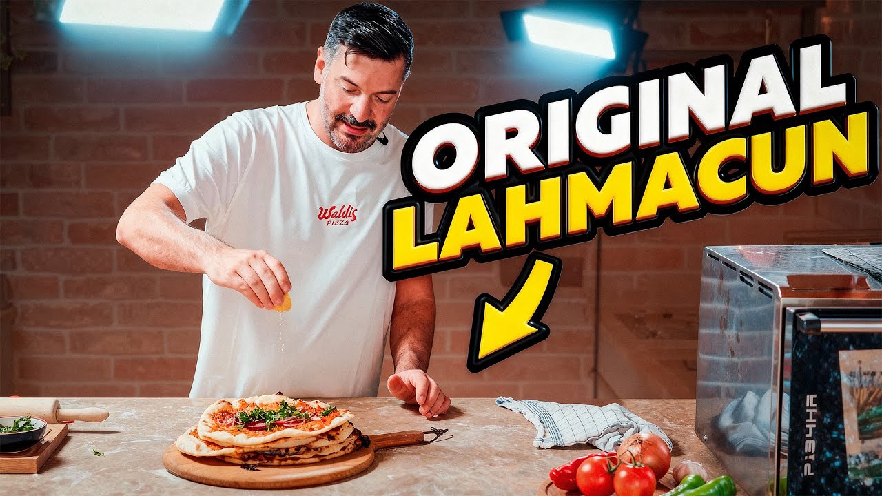 🇹🇷 Original Lahmacun (Lamachune) wie in Istanbul! 