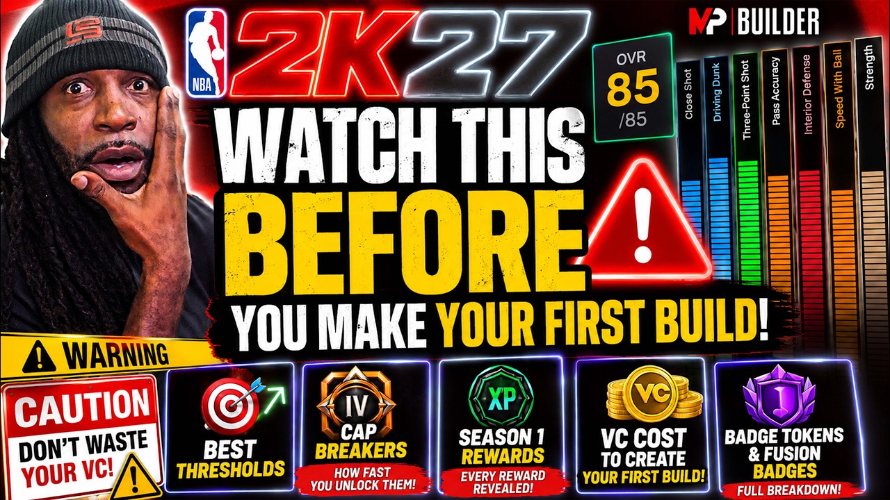ПОСМОТРИ ЭТО, ПРЕЖДЕ ЧЕМ ИСПОРТИТЬ СВОЙ ПЕРВЫЙ БИЛД В NBA 2K27