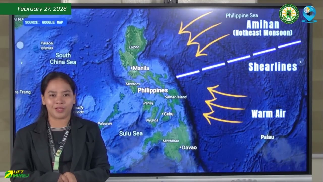 Ulat Panahon ni MOSES (February 27, 2026)