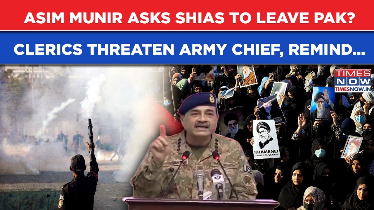 Asim Munir Insults Shia Maulvis For Backing Iran? Clerics Threaten Pakistan Field Marshal, Remind...