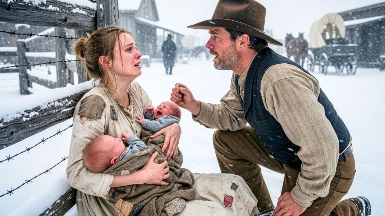 She Had Just Given Birth to Twin Boys… Then She Was Abandoned — Until a Mountain Man Stepped In