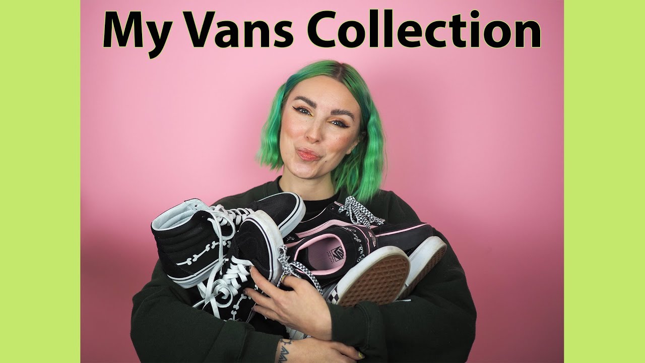 My Vans Collection, 16 pairs.