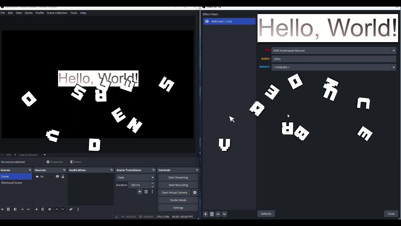 4IM3 - Animations ( OBS Studio Plugin Script )