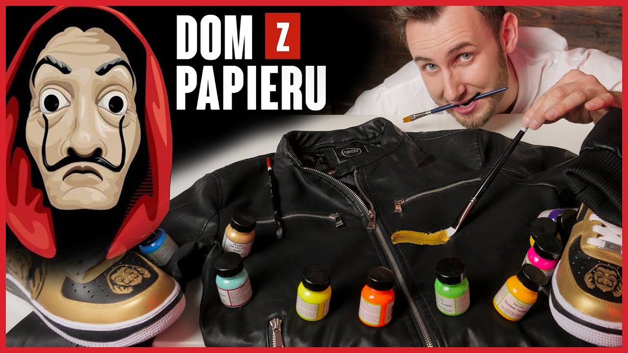 Custom Kurtki DOM Z PAPIERU, La casa de papel *KOMPLET DO BUTÓW*