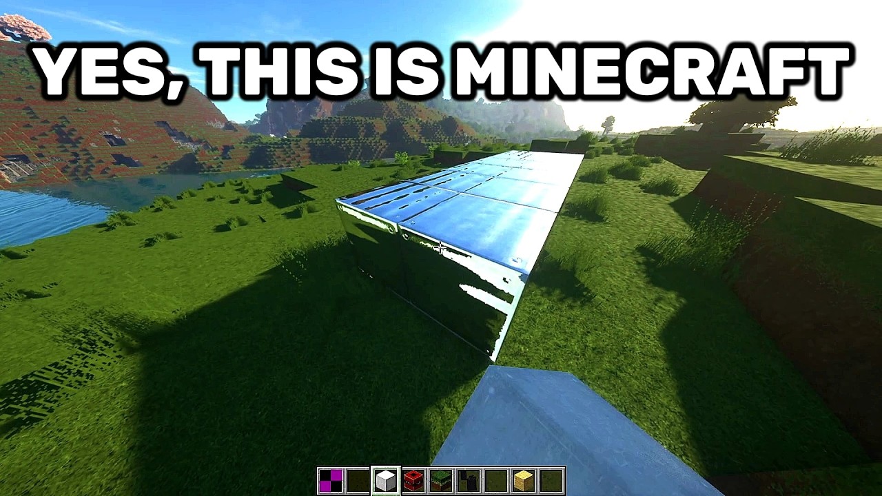 Testing the limits of my pc in Minecraft