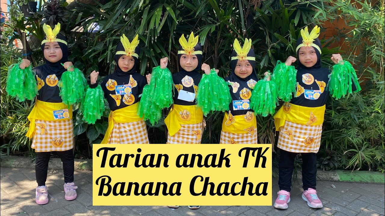 Sabrina tampil tari bersama teman teman | Tari Banana Chacha